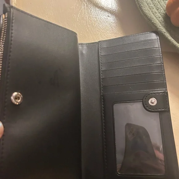 Kate Spade Black Leather Clutch - Picture 5 of 5